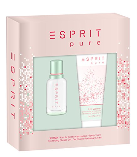 Esprit Pure Eau de Toilette and Shower Gel Gift Set for Her, 30 ml/75 ml