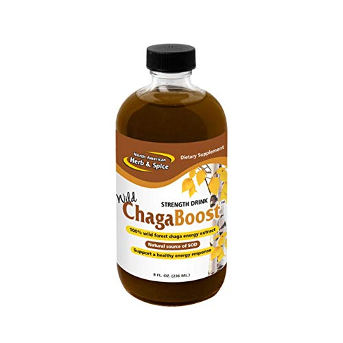North American Herb & Spice ChagaBoost Supplement, 236 ml