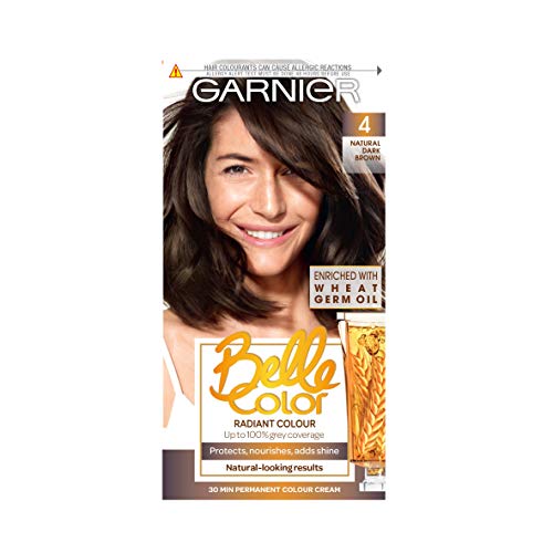 Garnier Belle Color 4 Natural Dark Brown Permanent Hair Dye