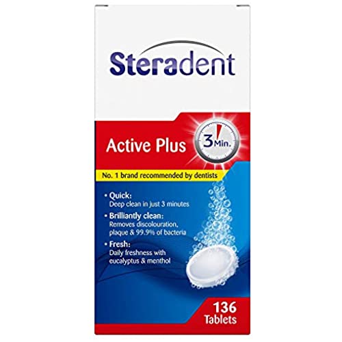 Steradent Denture Cleaning Tablets,