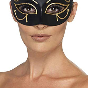 Smiffys 44278 Egyptian of Horus Eye Mask (One Size)