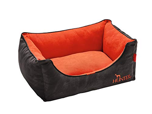 Dog Sofa Belfast 60X40 Cm Anthracite/Orange | Hunter
