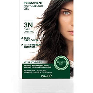 Herbatint Natural Hair Colour Dark Chestnut 3N 150ml