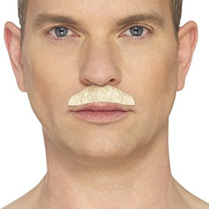 Smiffys 49646 The Chevron Moustache, Blonde, One Size