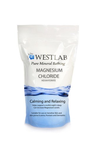 Westlab Magnesium Chloride Flakes 1kg (Pack of 2)