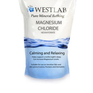 Westlab Magnesium Chloride Flakes 1kg (Pack of 2)