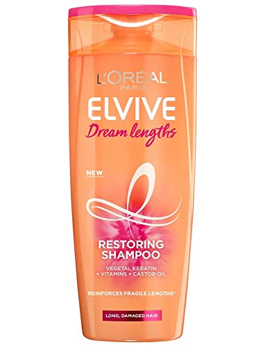 L'Oreal Elvive Dream Lengths Long Hair Shampoo, 400ml