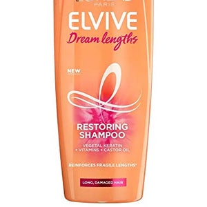 L'Oreal Elvive Dream Lengths Long Hair Shampoo, 400ml