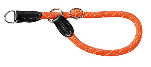 Training Collar Freestyle Reflect 60/12 With Stopring, Rope Orange, Reflecting | Hunter