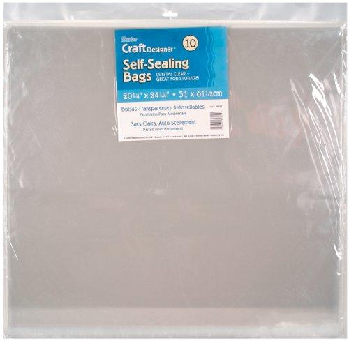 Self Sealing Bags 10/Pkg-20.25"x24.25"