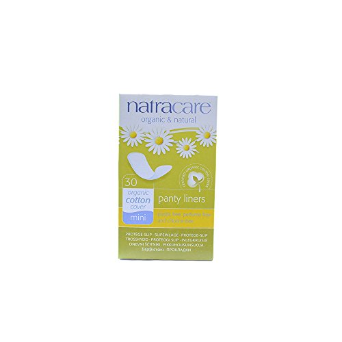 Natracare Panty Liner,Mini, 30 Ct