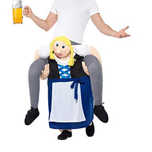 Smiffys Piggyback Bavarian Beer Maiden Costume
