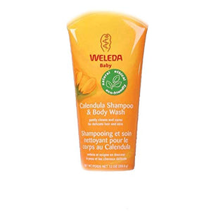 Weleda Calendula Shampoo & Body Wash 200ml X 2 (Pack of 2)