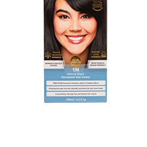 Tints of Nature Organic 1N Natural Black Permanent Hair Hair Colour 130ml