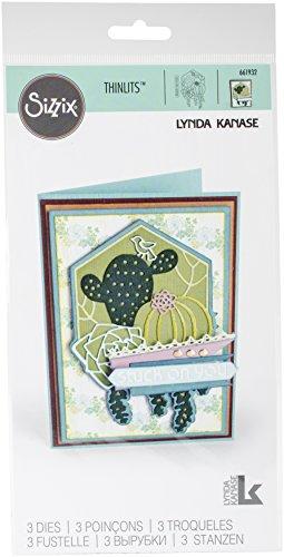 Sizzix Lkanase Thinlits Die Succulent Silhouette LK