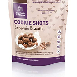 Foods Of Athenry | Cookie Shots Brownie Biscuit Bites | 2 X 120G