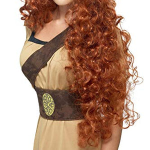 Smiffys 43660 Medieval Warrior Queen Wig (One Size)