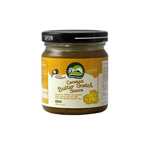 Nature's Charm Coconut Butterscotch Sauce, 200 g