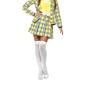 Smiffys Official Clueless Cher Suit Women's Costume (Medium, Yellow)