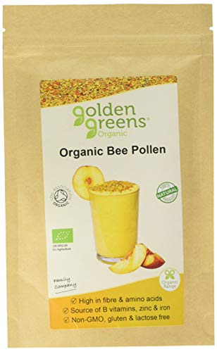 GOLDEN GREENS ORGANIC Organic Bee Pollen 100g (PACK OF 1)