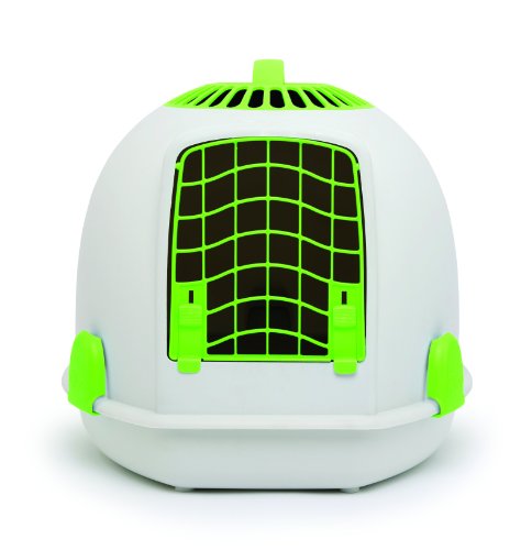 Igloo Aurora Green 2 In 1 Cat Loo/Carrier