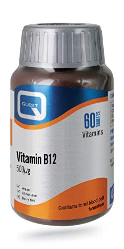 Quest Vitamin B12 Vegan - Pack of 60 Tablets