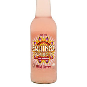 Equinox Kombucha Organic Wild Berry Soft Drink 275 ml