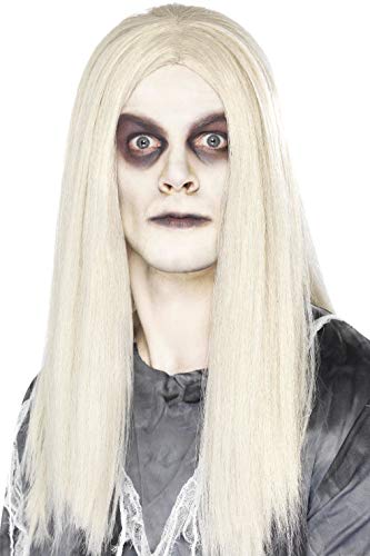Smiffys Ghost Town Indian Wig - Grey