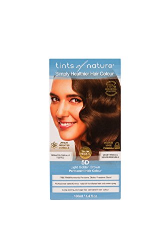 Tints of Nature Organic 5D Light Golden Brown Permanent Hair Colour 130ml