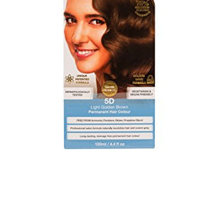 Tints of Nature Organic 5D Light Golden Brown Permanent Hair Colour 130ml