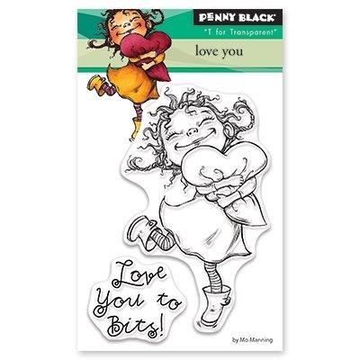 Penny Black Love You Clear Stamps
