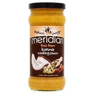 MERIDIAN FOODS - No GM Soya Free From Korma Sauce 350g (PACK OF 1)