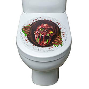 Smiffys Zombie Portal Toilet Seat Stickers
