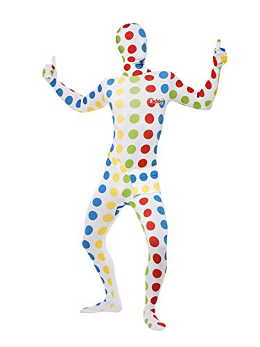 Smiffys Men's Twister Second Skin Suit, Size: L, Colour: Multi, 27019