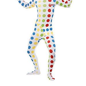 Smiffys Men's Twister Second Skin Suit, Size: M, Colour: Multi, 27019