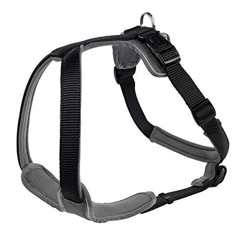Harness Neopren Xxl 81-100 Cm, 25 Mm Nylon Black/ Neopren Grey | Hunter