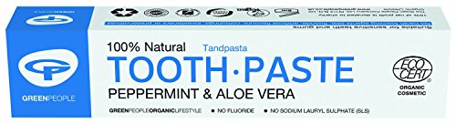 Green People Peppermint & Aloe Vera Toothpaste - 50ml (Pack of 2)