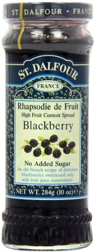 St Dalfour Blackberry Fruit Spread 284 g (Pack of 6)