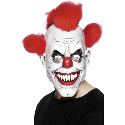 Smiffys Clown 3/4 Latex Mask