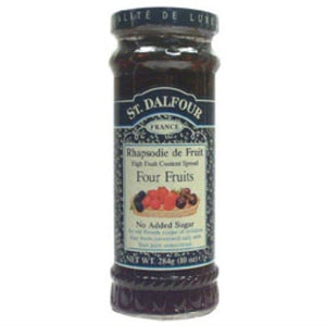 St Dalfour Four Fruits Fruit Spread 284g X 5 (Pack of 5)