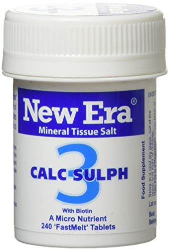 New Era Number 3 Calc. Sulph. Tablets - Pack of 240