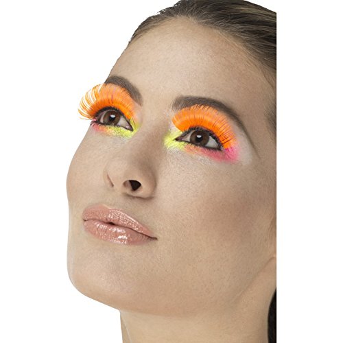 Smiffys 48083 80's Party Eyelashes (One Size)