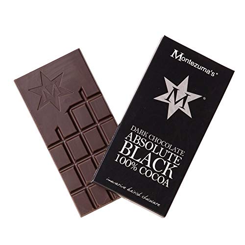 Montezumas Chocolate Absolute Black 100% Cocoa 100g (Case of 12)