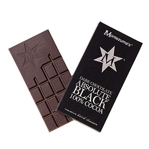 Montezumas Chocolate Absolute Black 100% Cocoa 100g (Case of 12)