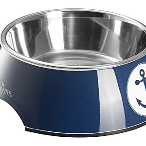 Melamine Bowl Midlum 350 Ml Blue/White  Pack Of 2 | Hunter