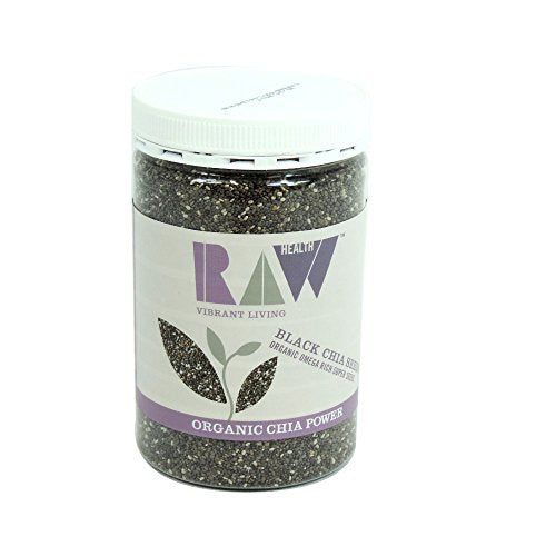 RAW Health Organic Raw Chia Seeds 6x450g