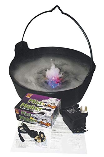 Smiffys Mist Maker LED Lights - Red, Yellow and Blue