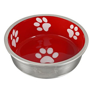 Robusto Bowl For Small Dogs And Cats, X-Small, Red | Loving Pet Products