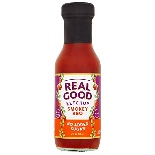 Real Good Ketchup Smokey BBQ No Added Sugar 285g
