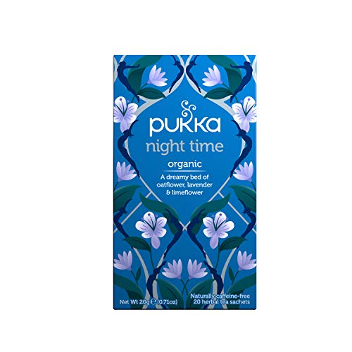 Pukka Night Time, Organic Herbal Tea with Valerian (4 Pack, 80 Tea bags)
